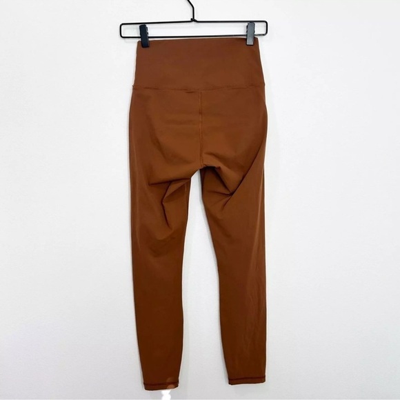 Everlane Renew High Waist Leggings Womens Size Large Rust Brown Recycled EUC - Picture 6 of 6